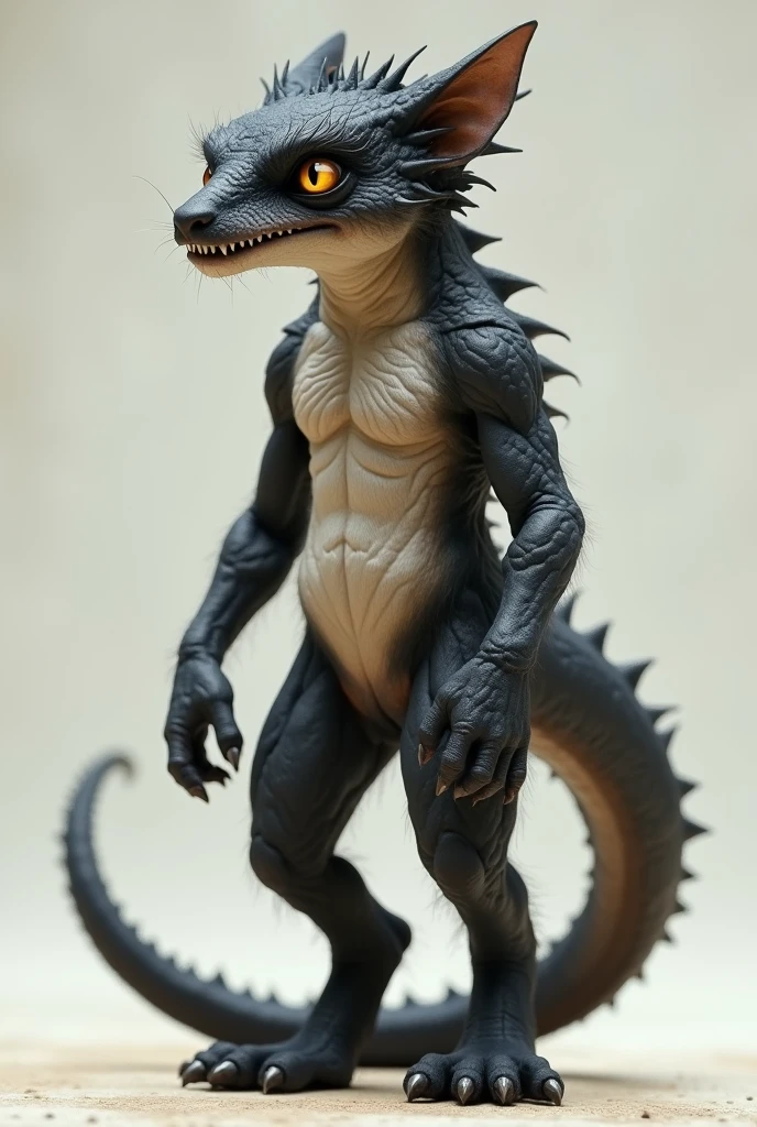 Furry, wear no clothes, humanoid, nsfw, small penis, male, black eyes with glowing pupils, dragon