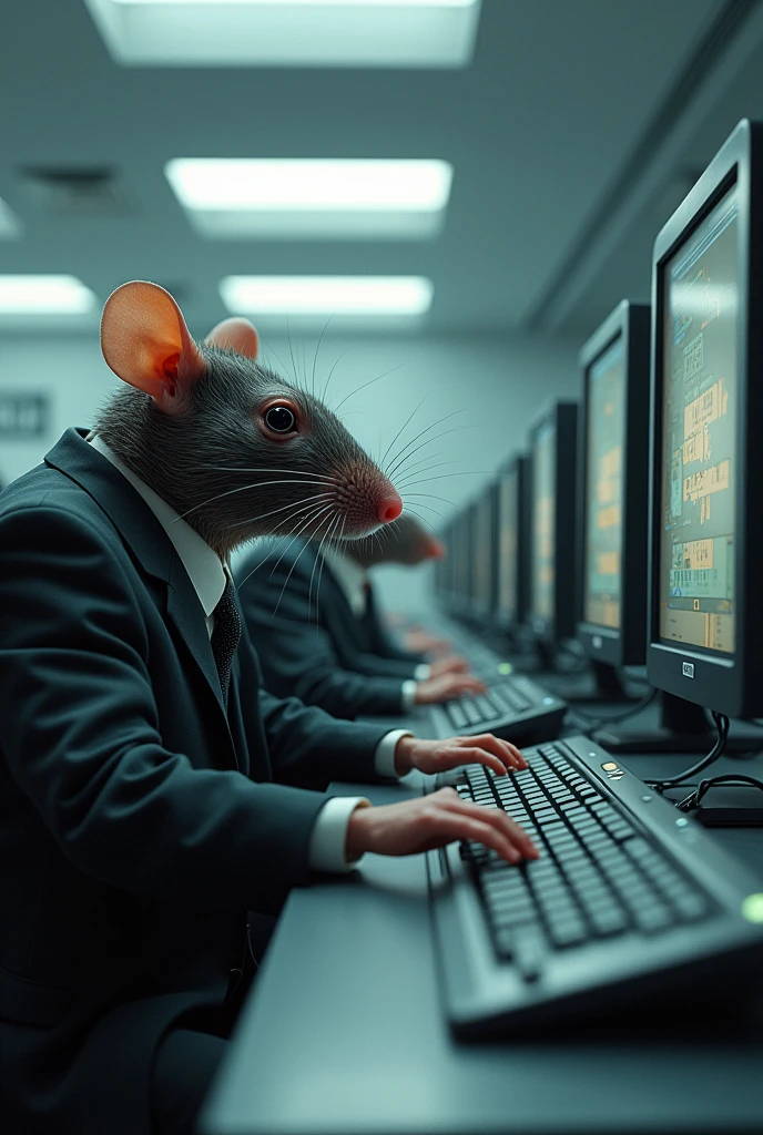 rats suits and using a many computers in company