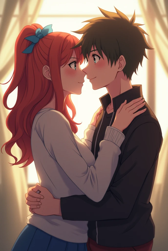 Kuroo and Kenma kissing Haikyuu