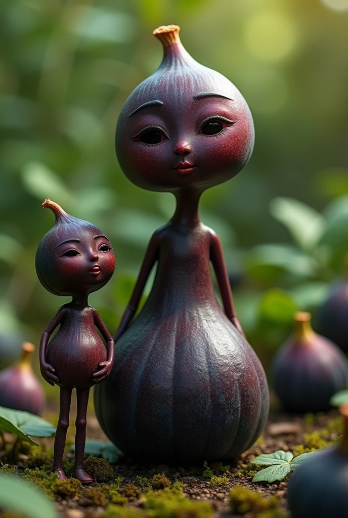 One Princess Black fig and half prince fig,