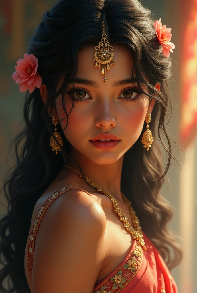 A beautiful Indian girl