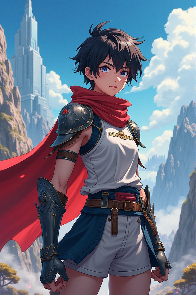 Young warrior anime