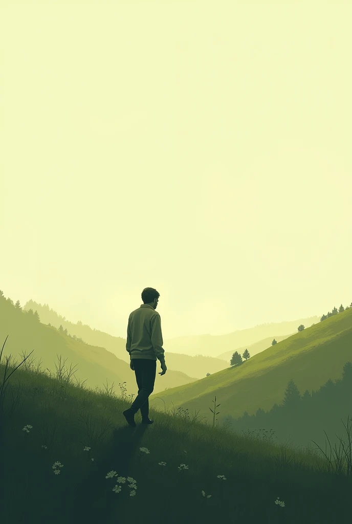 create an image of a person walking