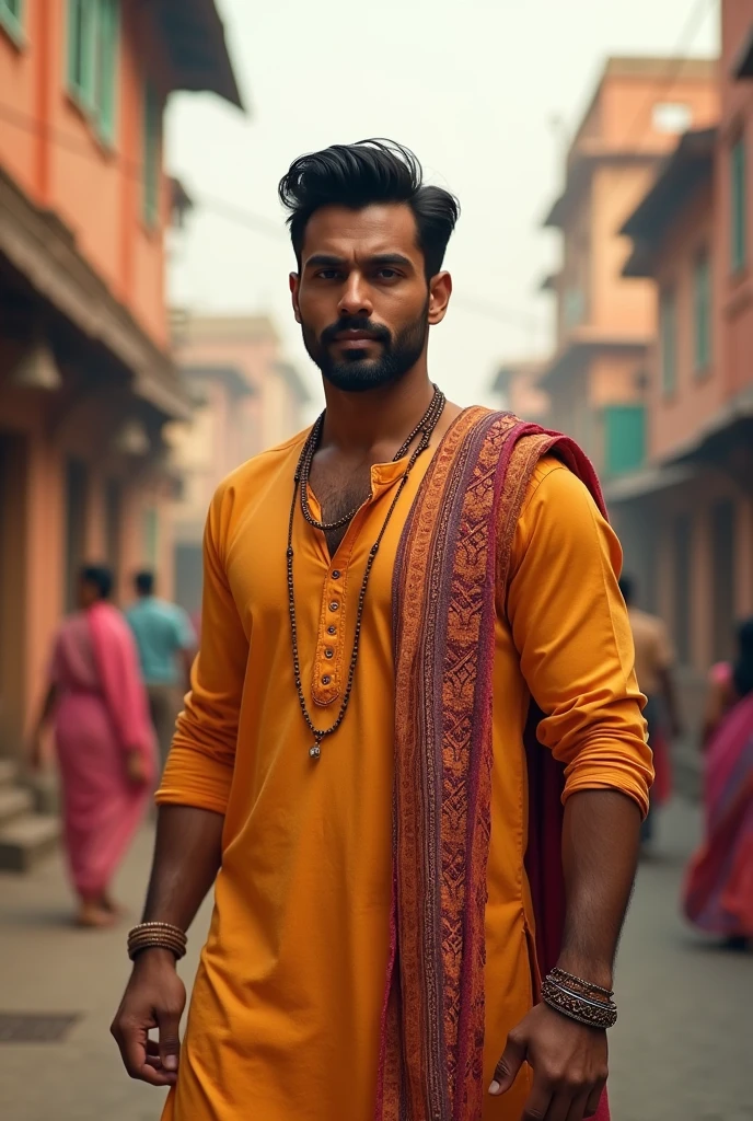 A handsome man in India