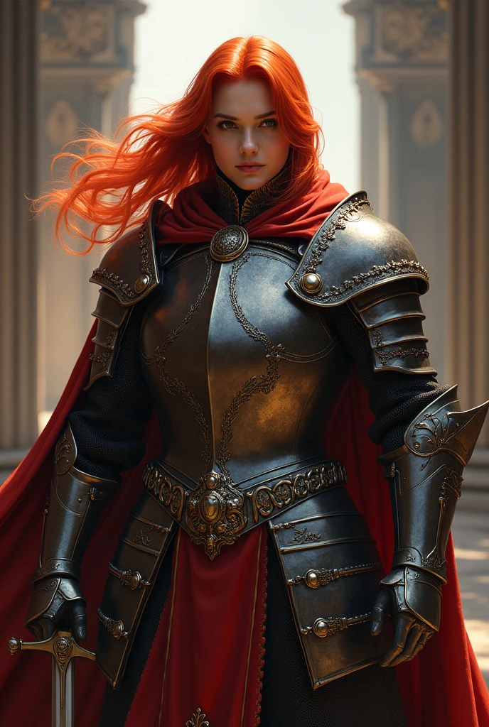 Knight red hair