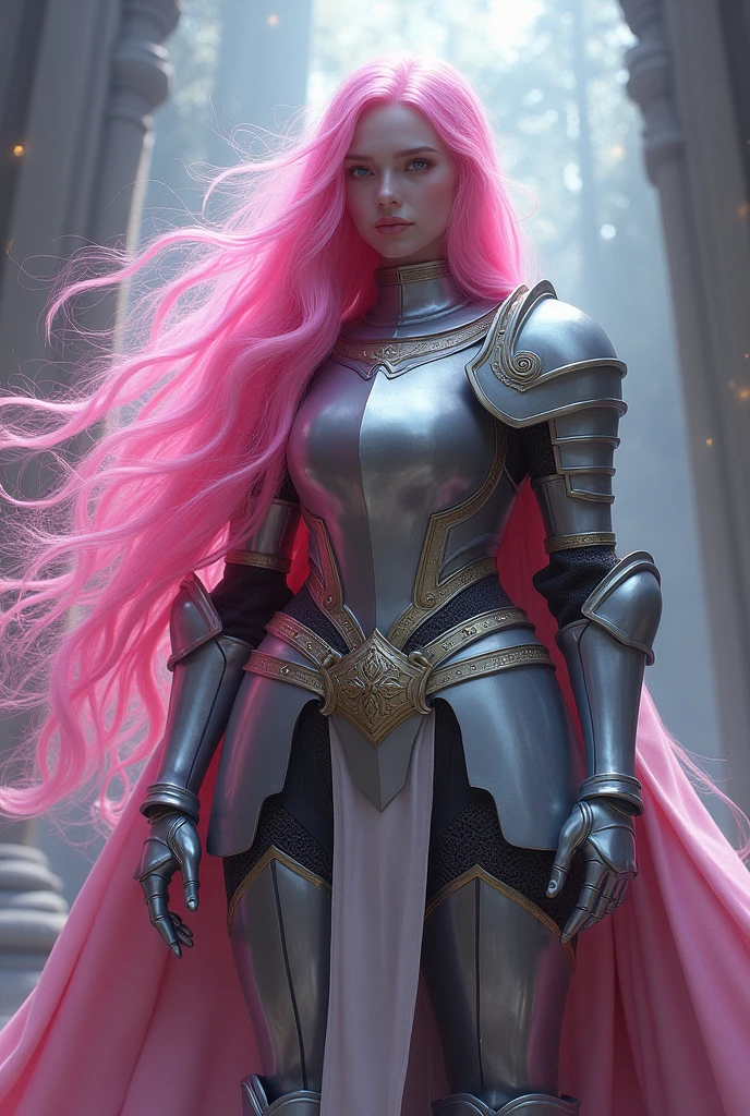 Knight pink hair