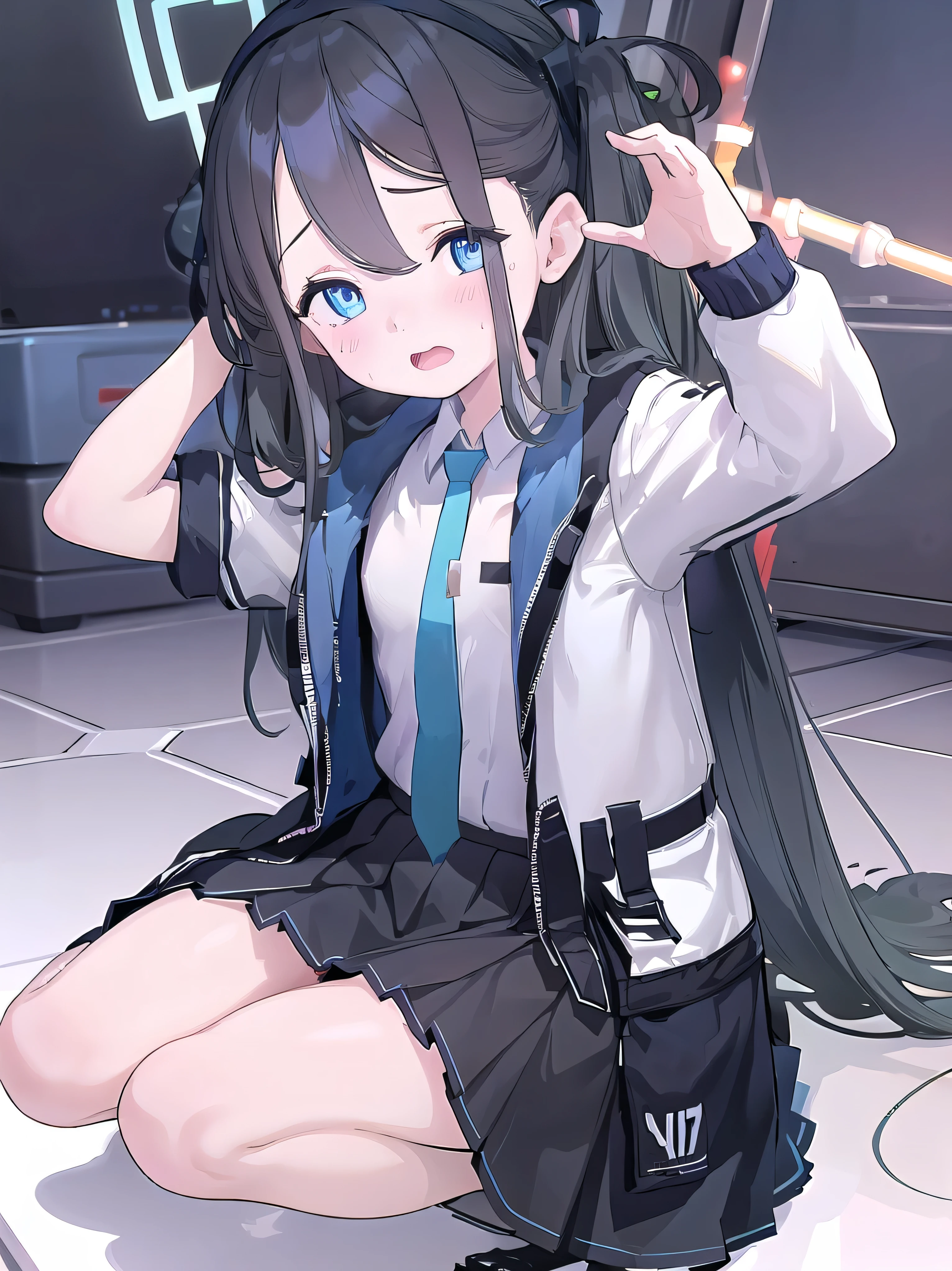 ((masterpiece, Highest quality)), High resolution,Super detailed,8k,16K,Detailed Background, Perfect lighting,Beautiful eyes in every detail,One girl,alone,Browsing Caution,Embarrassing,blush,Skirt Lift,View the viewer,vapor,Sweat,Showing off pussy,(Yellow pee:1.2),(From below:1.2),(from the front:1.2),Excited, squat,Watery eye,Contorting the mouth,Open your mouth,Confused,
,(Alice Tendu,low length,thin,skinny,Pale skin,Flat Chest,blue eyes,Black Hair,Long Hair)