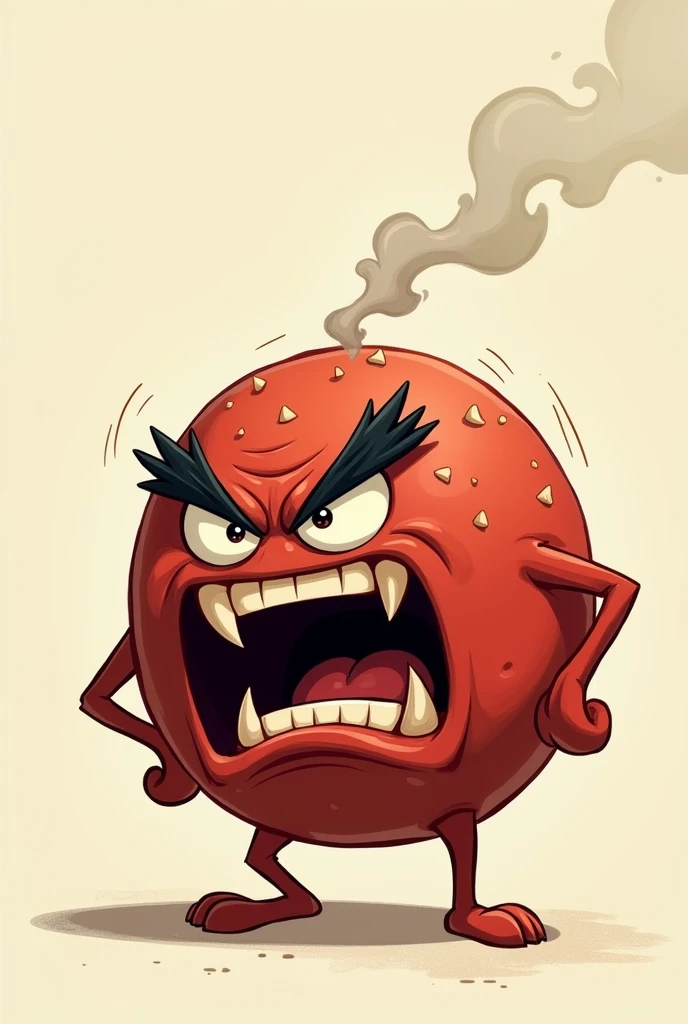 Meatball Marvin is angry