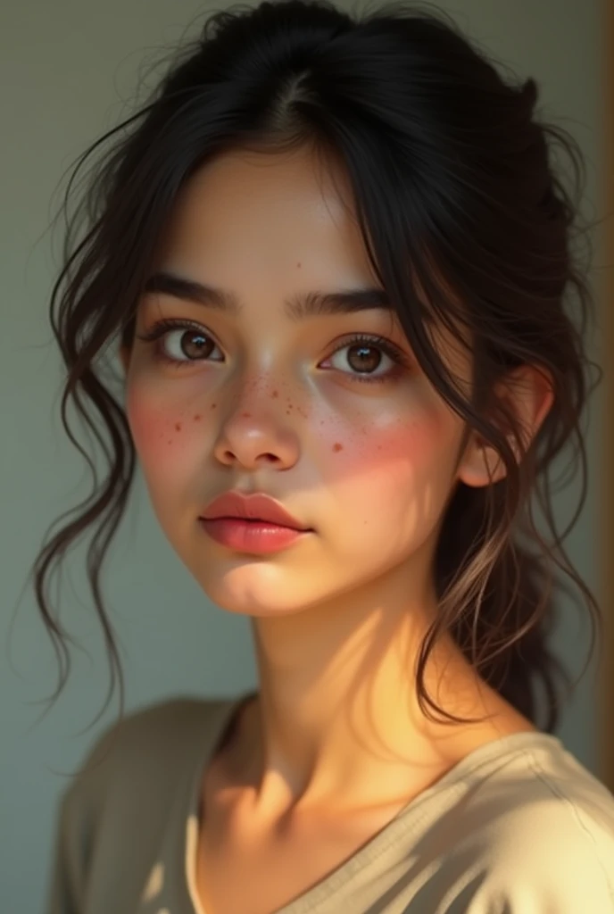 Bangladeshi with white skin tone