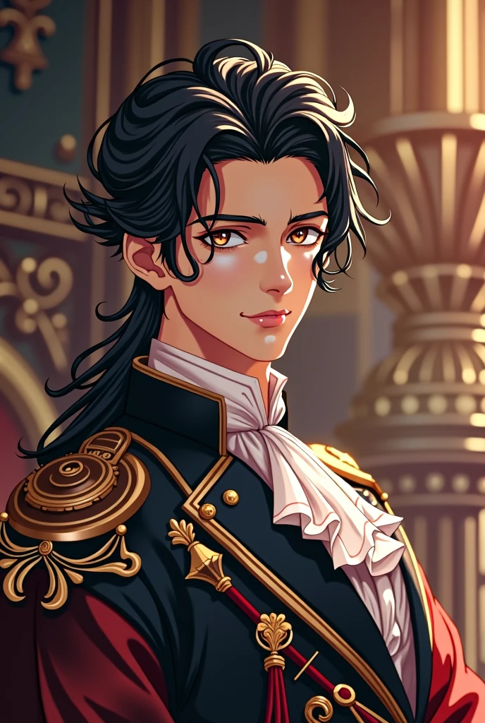 royal clothes, anime, handsome, men