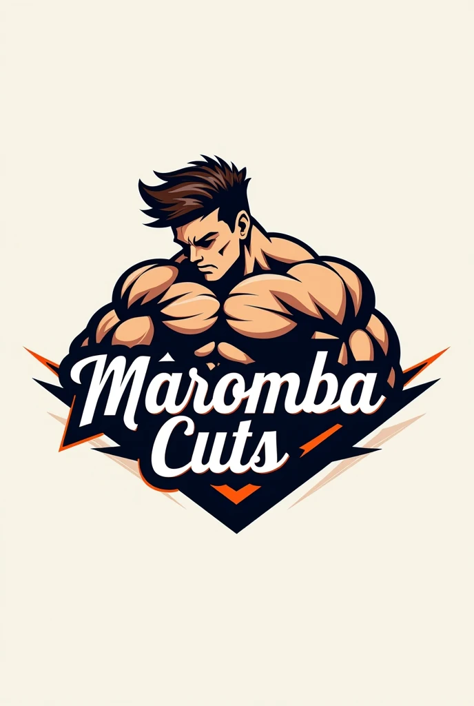 Create a logo for a haircut channel called maromba cuts