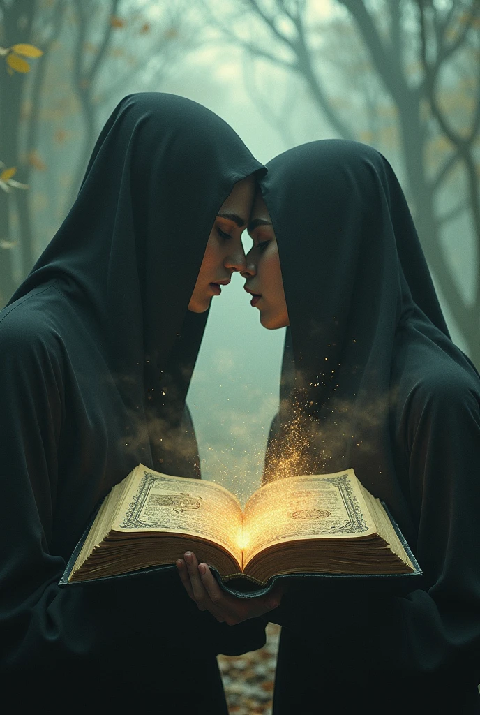 The book tells them to dominate the world through kissing.