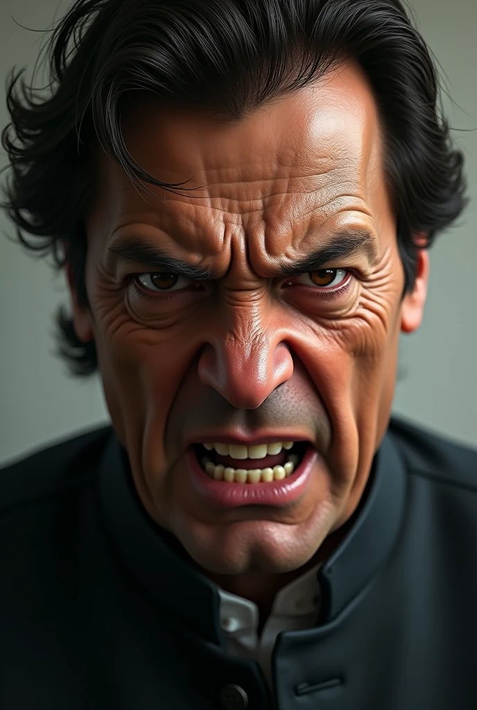 Imran khan in angry mode