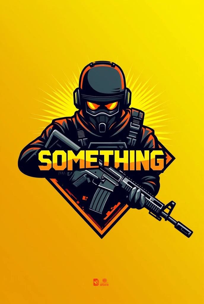 PROMPT
This is a gaming logo that features the name "Something" in a futuristic font and a yellow color. and assaulter avtar, The logo also has a M14 gun icon and a logo in the logo. The logo is designed to be attractive and eye-catching, and to appeal to gaming enthusiasts. I hope you like it.
EDITING