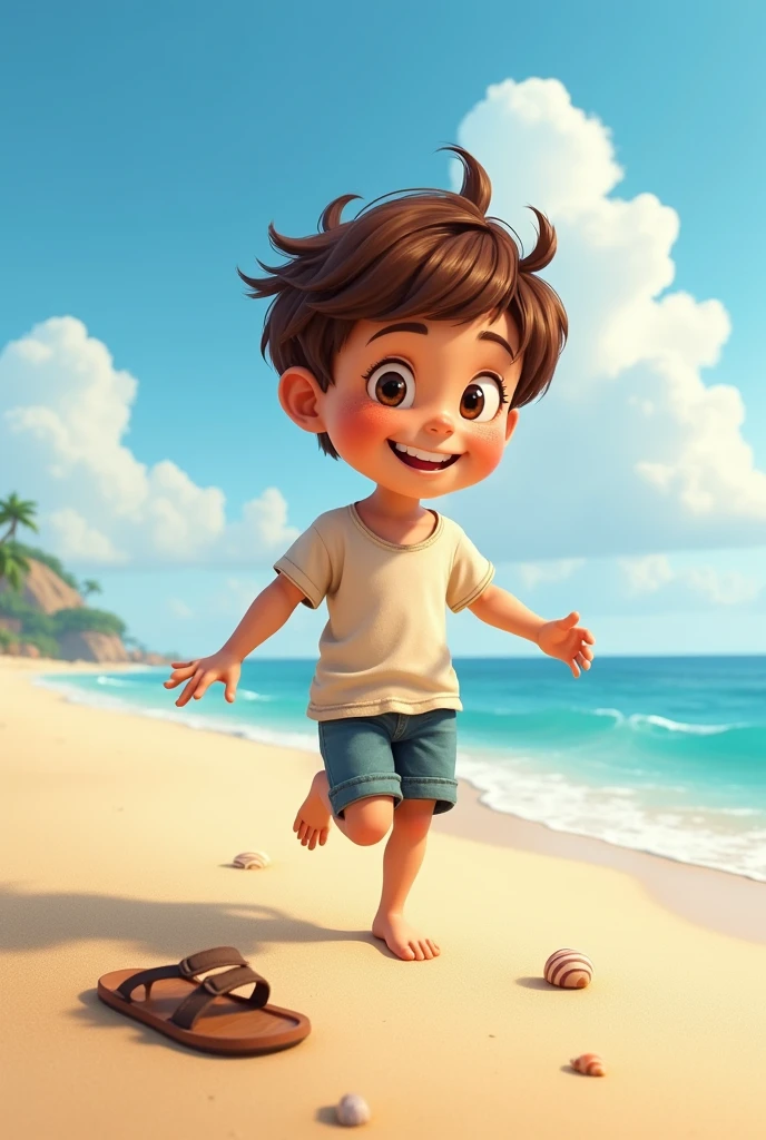 Boy at the beach