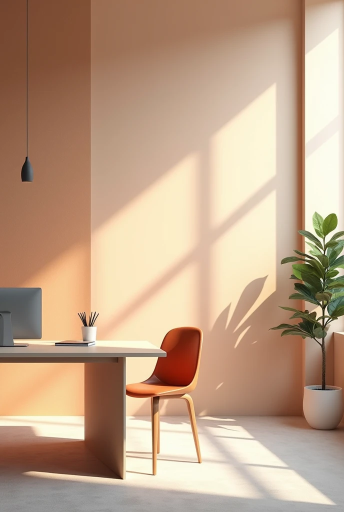 Office wallpaper for video conferencing