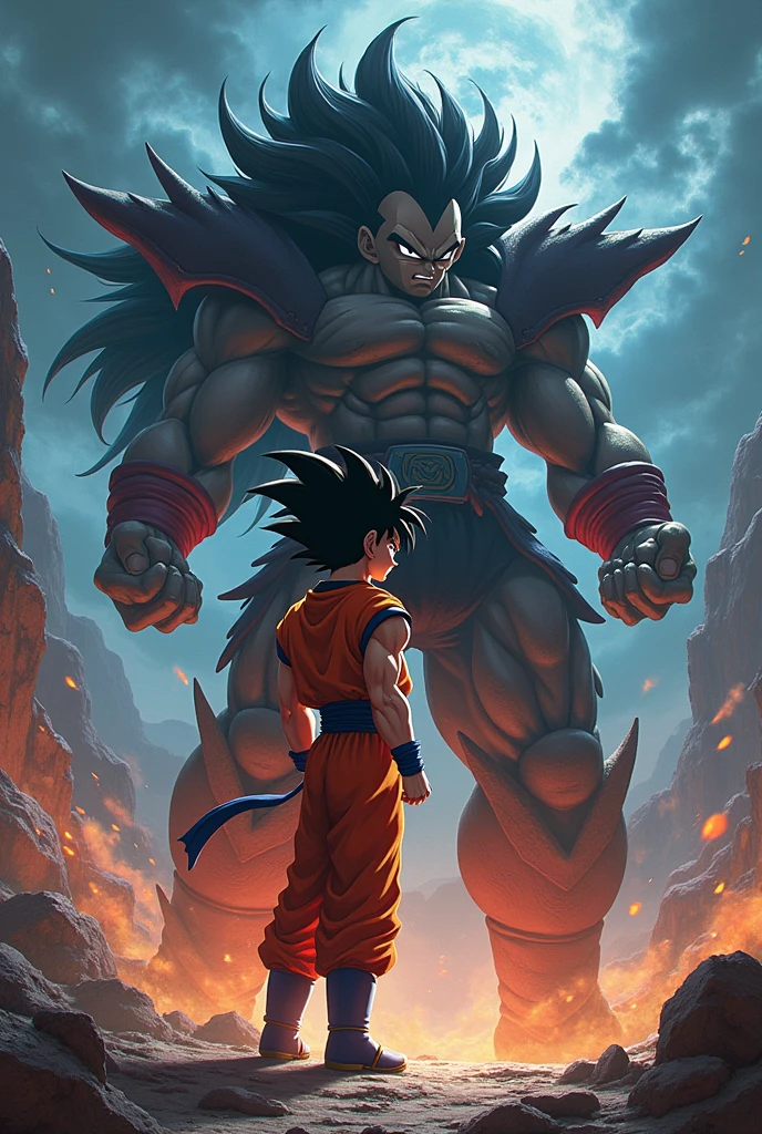 Oh Goku is raditz