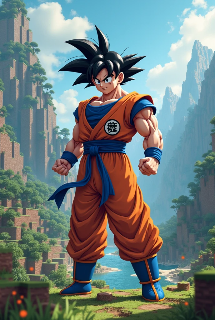 O Goku vs Minecraft