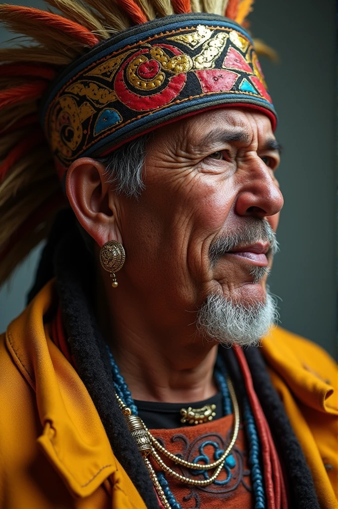 Pachacutec Inca realistic man