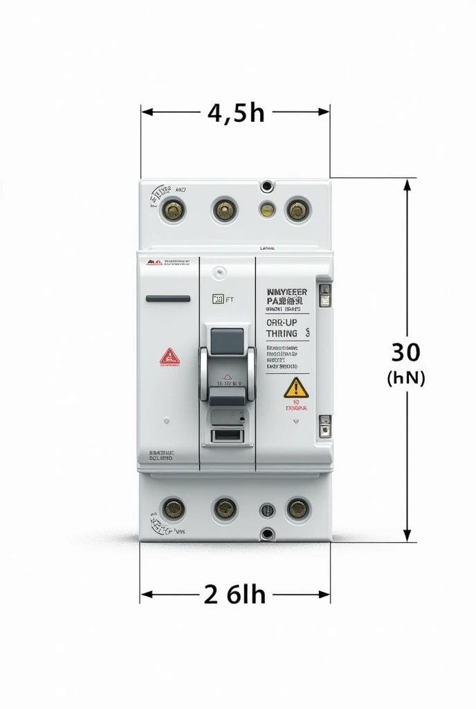 ive me an 20 circuit breaker electrical symbol