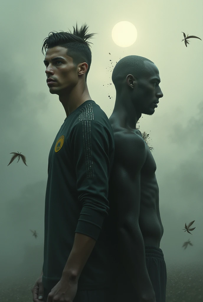 David gogins and Cristiano Ronaldo together.