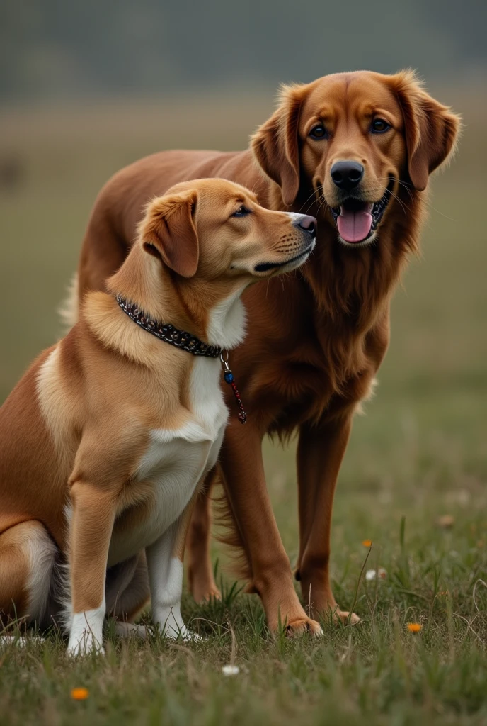 A big ass fucked by a dog