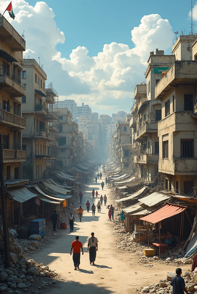 What does the Gaza Strip currently look like?