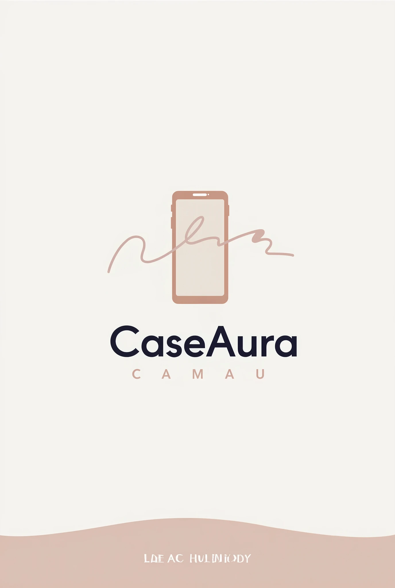 Make a logo for online business page of phone case named CaseAura
