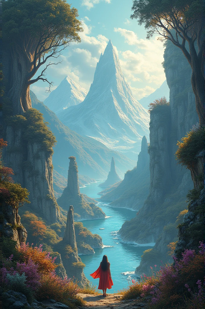Fantasy world background