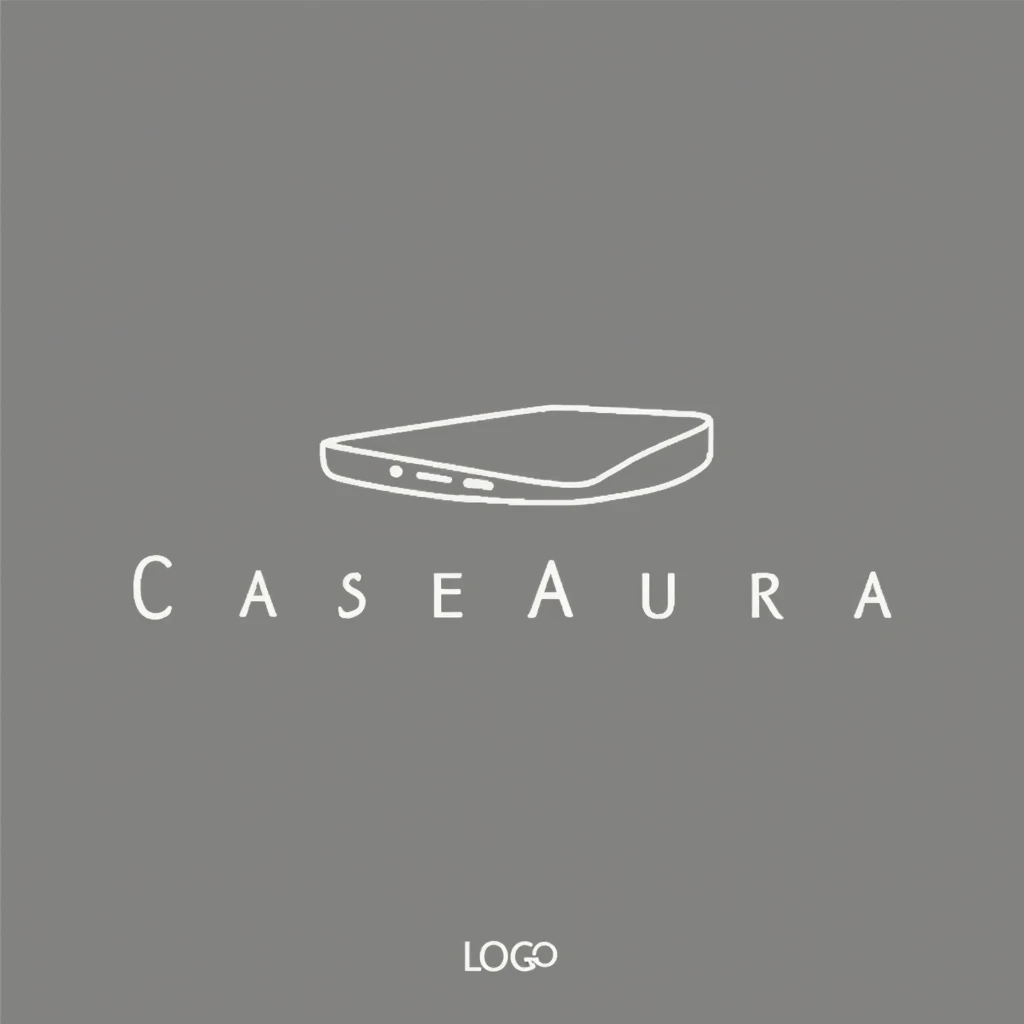 Make a logo for online business page of phone case named CaseAura 