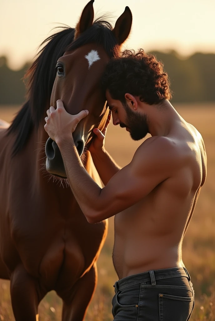 Man having sex with horse