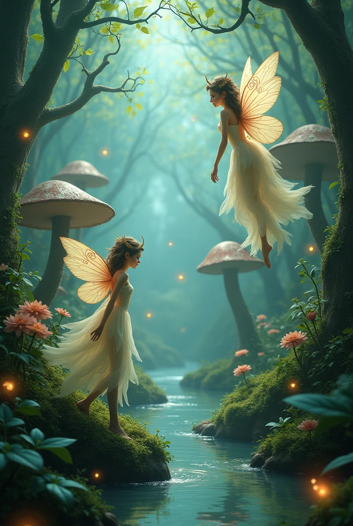 fantasy world, fairies