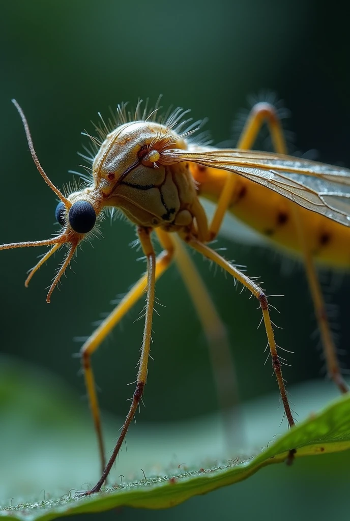 Make a mutant skinny mosquito in hd 4k