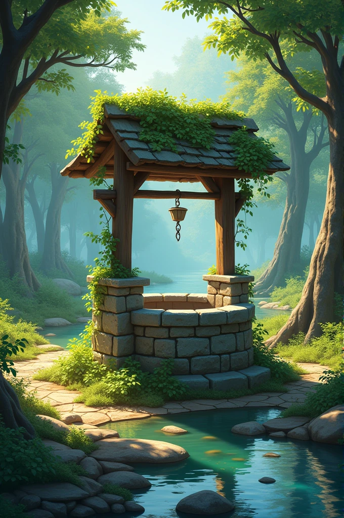 a well