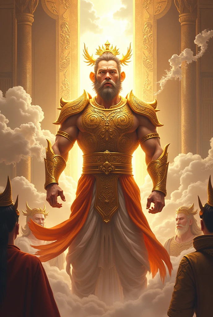 wukong being crowned