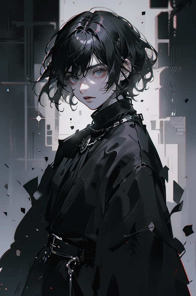 Lord of Chaos Black Hair Very Short Hair