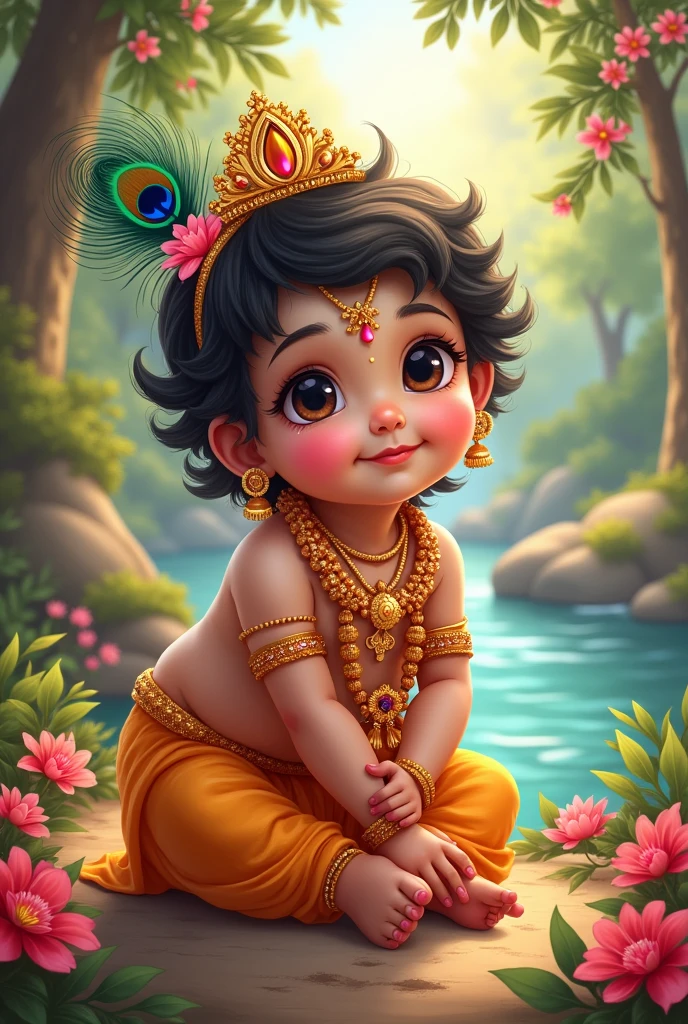 Krishnashtami special pic of baby Krishna