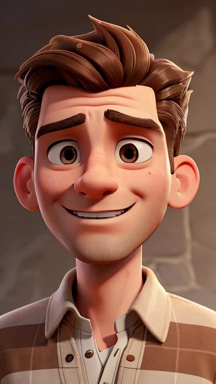 A white male mayor with light brown hair in a quiff style, light brown sideburns, wearing a polo shirt, evil detailed face, hyper realistic, 8k, highly detailed, photorealistic, award winning, dramatic lighting, cinematic, masterpiece