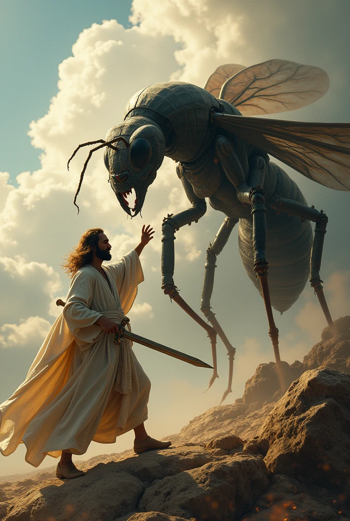 Jesus fight ant