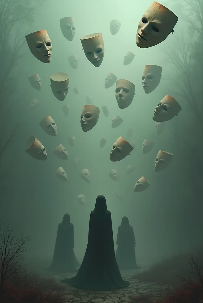 Masks falling