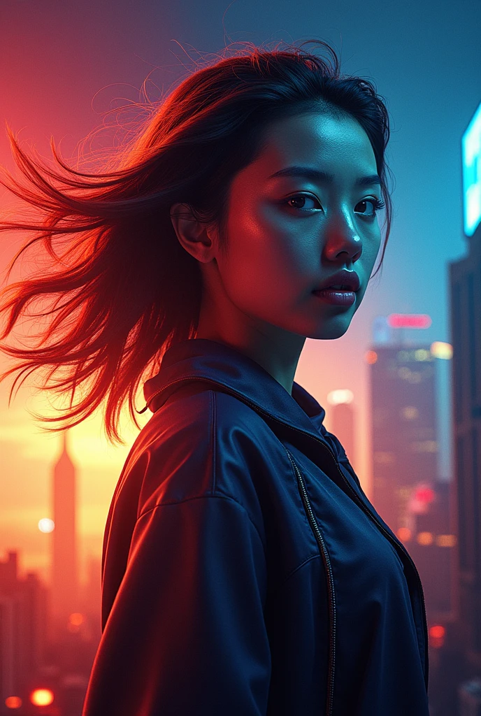 An eye-catching promotional art for series and film streaming apps