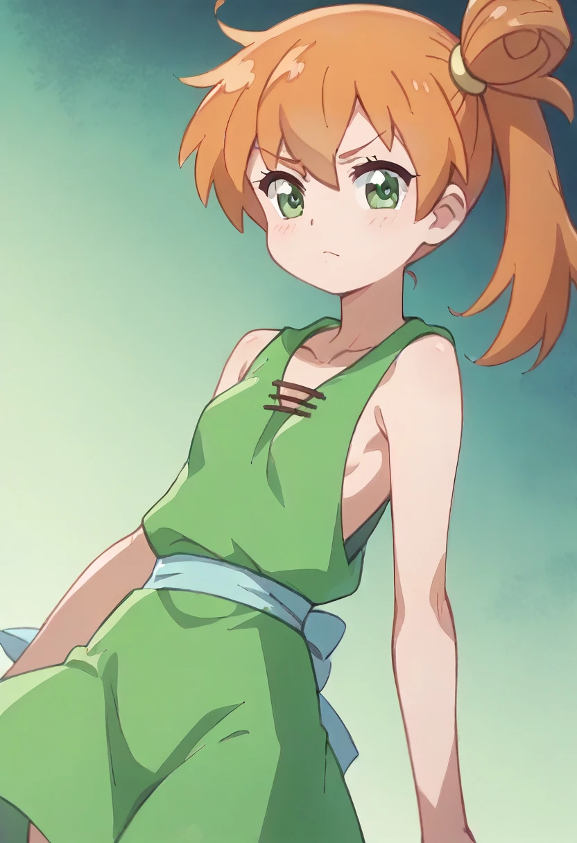 draw Pokemon, ash like a Peter pan (black hair, brown eyes, handsome guy ), pokegirl Misty like Tinkerbell (Berry Short,Orange Hair,one side up hair,Big green eyes,Small breasts,Skinny) , beautiful moment , anime, masterpiece, best quality, (extremely detailed CG unity 8k wallpaper), (best quality), (best illustration), (best shadow), absurdres, realistic lighting, (Abyss), beautiful detailed glow, anime Shounen style , background simple, love escena , flying together in the beautiful night