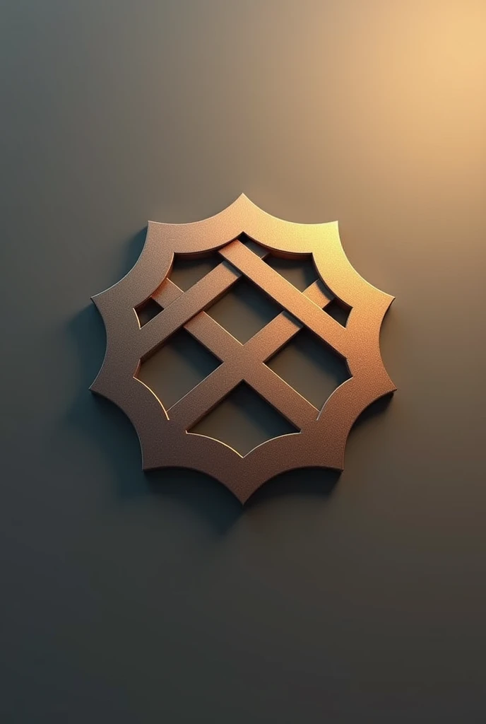Generate a design of an innovative symbol that represents a team on the peace and security of the people