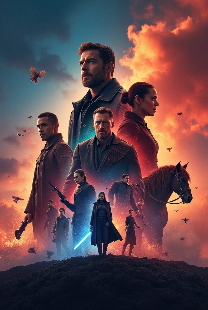 Create eye-catching art to sell movies and series