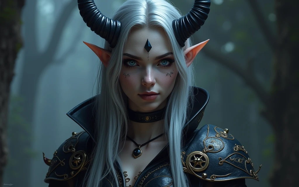 sylvanas windrunner, dark elf princess, dark elf, beautiful dark elf countess, 3 d render character art 8 k, dark elf maiden, portrait of a female elf warlock, female elf, wow 4 k detail fantasy, artgerm ; 3d unreal engine, beautiful and elegant female elf