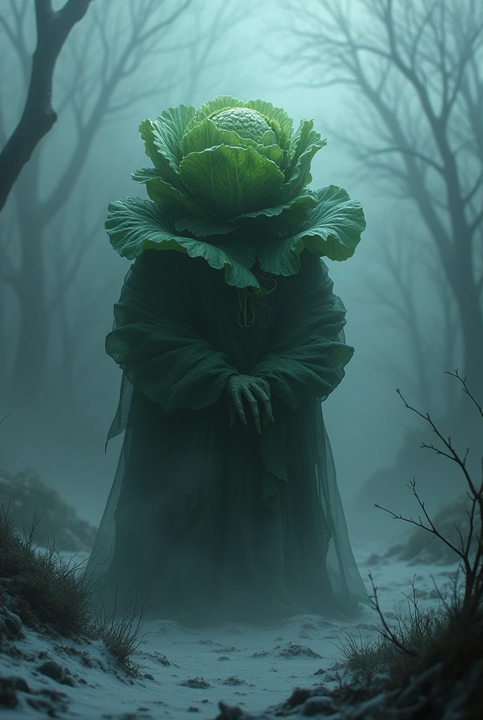 Cold scary cabbage