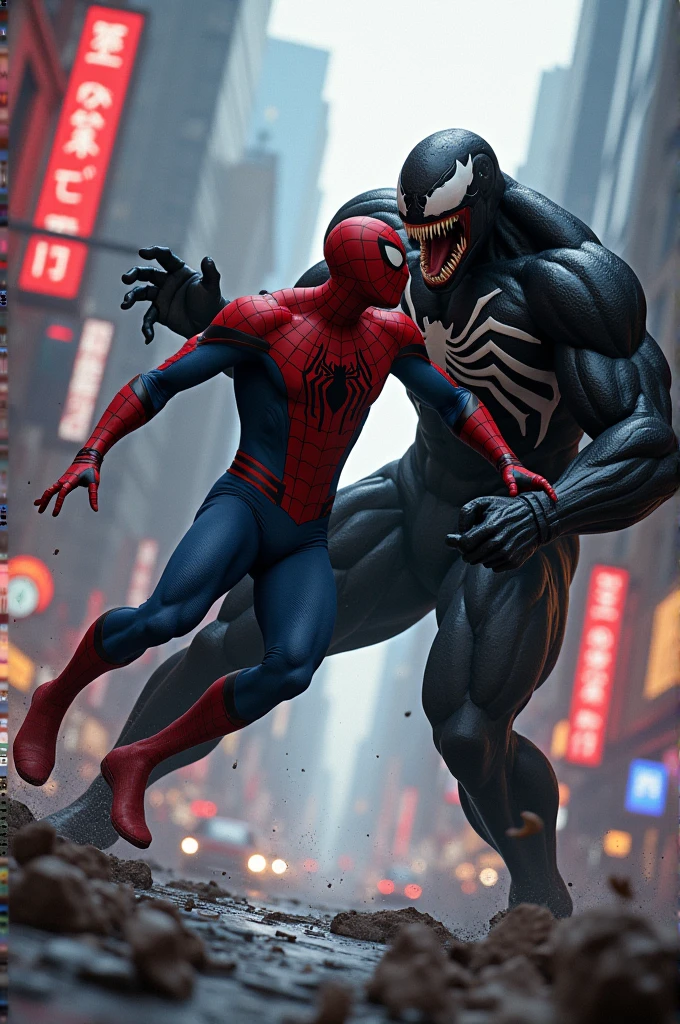 Spiderman vs venom