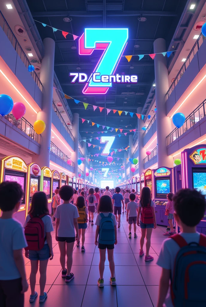 shopping mall games room 7th anniversary