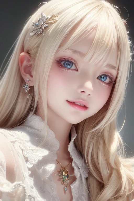 ((masterpiece, best quality)), high resolution, 8K, Movie Lighting, High contrast, Depth of Field, Strong light, Detailed background, 1 Girl, Lovely, Delicate eyes, shimmer in eyes, Detailed iris, Grin, Programming, open mouth, direction,