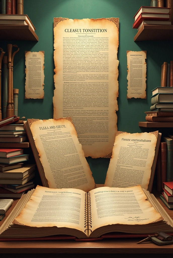 Mexican Constitutions through time.